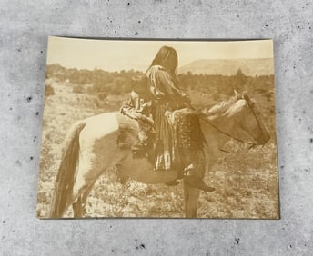 Carl Moon Apache Land Native American Indian Photo