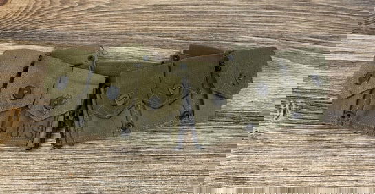 WW2 M1 Garand Cartridge Ammo Belt