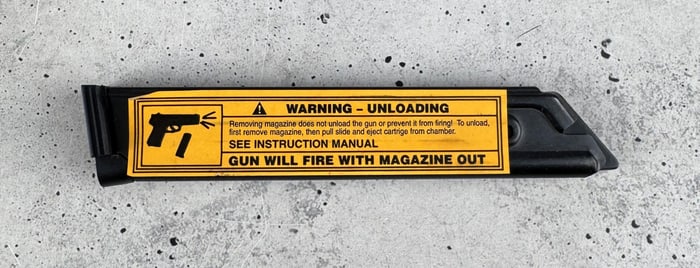 Ruger Mark II Target Pistol Magazine