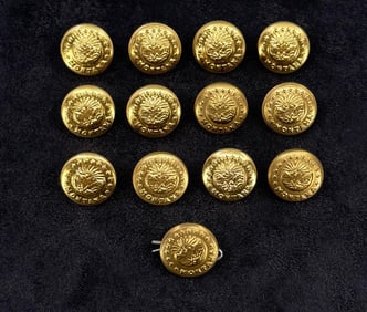 Montana Highway Patrol Uniform Buttons