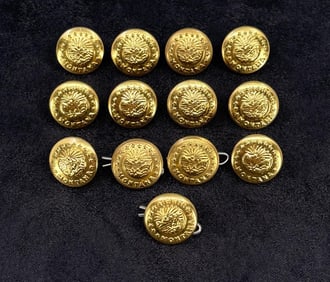 Montana Highway Patrol Uniform Buttons