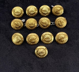 Montana Highway Patrol Uniform Buttons