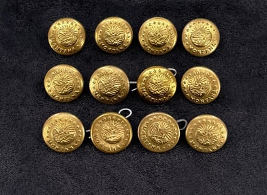 Montana Highway Patrol Uniform Buttons