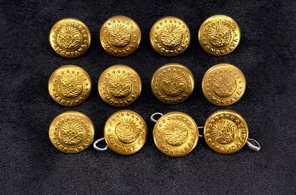 Montana Highway Patrol Uniform Buttons