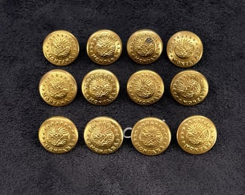 Montana Highway Patrol Uniform Buttons