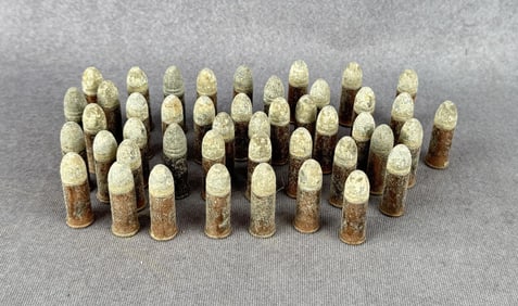 Unidentified Rimfire Rifle Ammo Cowboy Cartridges