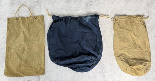 WWI WW1 WW2 US Army Navy Duffle Bags