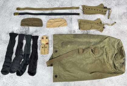 Collection of WW2 US Army Surplus