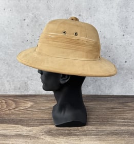 WW2 Gurkha Soldier Named Sun Pith Helmet