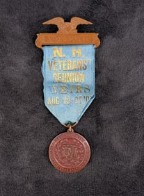 New Hampshire Veterans Reunion Medal Ribbon