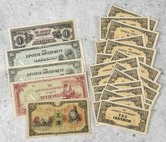 WW2 Japanese Pesos Replacement Currency