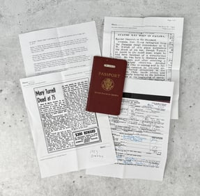 Identified Passport of Montana Resident