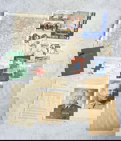 Collection of WW2 Paper Ephemera