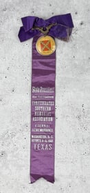 United Confederate Veterans Reunion Ribbon