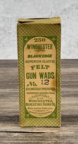 Winchester Blackedge Felt Gun Wads