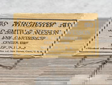 Winchester .32 Smith & Wesson Blank Ammo Box