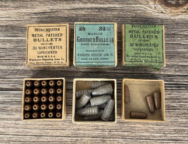 Winchester Marlin Metal Patched Bullets
