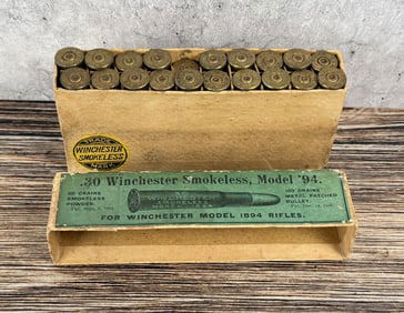Winchester .30 Model 94 Rifle Ammo Box