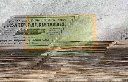 Winchester .32 S&W Long Ammo Box