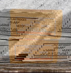 M200 5.56mm Blank Rifle Ammo