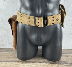 WWI WW1 M1917 Colt 1911 Mills Pistol Belt