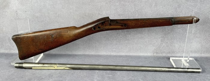 Springfield Trapdoor Rifle Stock and Barrel
