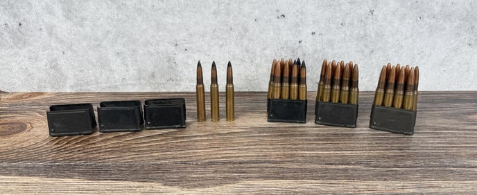 21 Rounds of M1 Garand .30 Rifle Ammo