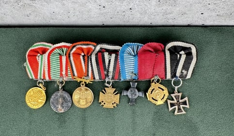 WWI WW1 Prussian German Miniature Medals
