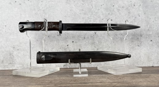 E. Pack & S WW2 German K98 Mauser Bayonet