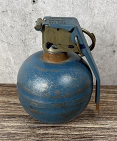 Inert Vietnam War Baseball M69 Practice Grenade