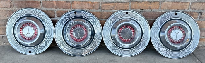 1964 Plymouth Savoy Fury Hubcaps