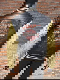 Harley Davidson Motorcycles Sturgis Leather Jacket