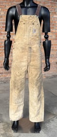 Vintage USA Carhartt Insulated Bib Overalls 6FBQZ