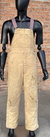Vintage USA Made Carhartt Insulated Bib Overalls
