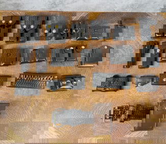 Collection of Leather Mag Speed Loader Pouches