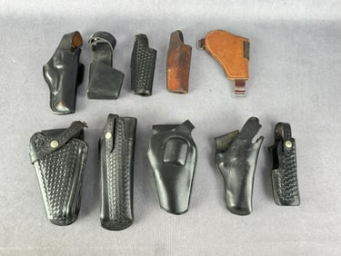 Collection of Bianchi Leather Holsters
