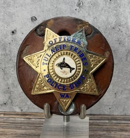 Tulalip Indian Tribe Washington Police Badge