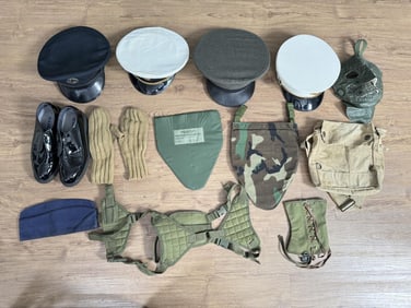 Collection of Assorted Military Surplus