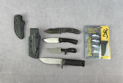 Collection of Knives Buck Schrade