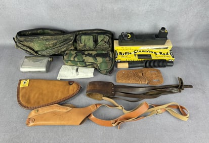 Group Of Gun & Shooting Accessories