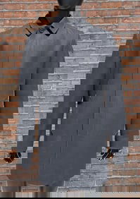 Vintage Burberry Wool Car Coat