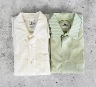 Lacoste Button Down Dress Shirts