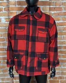 Vintage Woolrich Buffalo Plaid Mackinaw Jacket