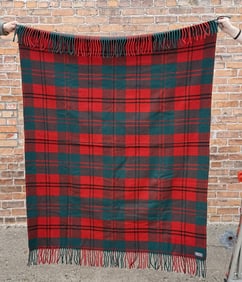 Tartan Plaid Pendleton Wool Camp Blanket