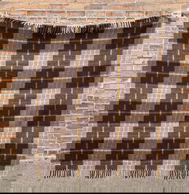 Wool O' The West Plaid Stadium Camp Blanket