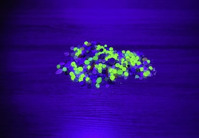 Collection of Uranium Vaseline Glass Trade Beads