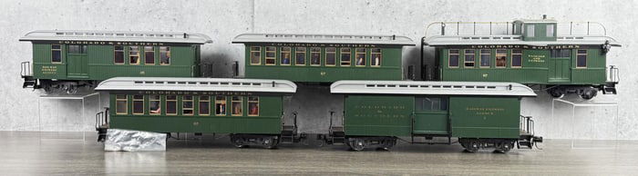 LGB G Scale Passenger Railroad Train Cars