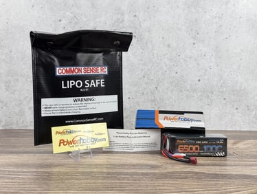Power Hobby Pro Lipo Battery 6500 100C