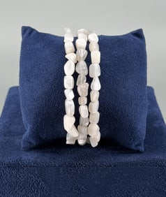 Sterling Silver Moonstone Bracelet