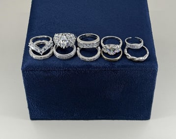 JTV Sterling Silver Rings